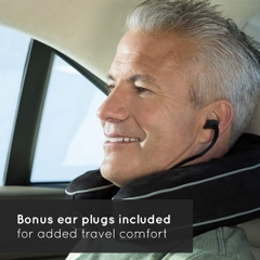 Travel neck massager – Gối Massage chữ U cổ vai gáy du lịch TA-NMSQ220BK-EUTravel neck massager – Gối Massage chữ U cổ vai gáy du lịch TA-NMSQ220BK-EU