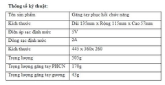 GĂNG TẬP PHỤC HỒI CHỨC NĂNG TAY Model: 933
