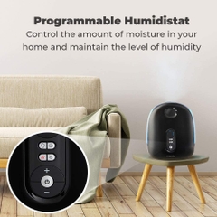 Máy phun sương tạo ẩm nóng lạnh, có khuếch tán tinh dầu Homedics UHE-WM130-BK
