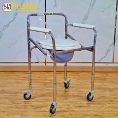 Ghế bô vệ sinh có bánh xe 667 - MN-BME667