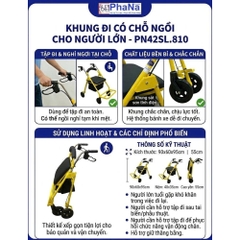 KHUNG ĐI CÓ CHỖ NGỒI CHO NGƯỜI LỚN - PN42SL.810