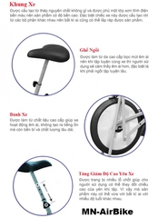 Xe đạp tập thể dục Air Bike