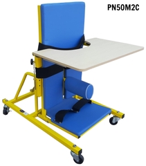 PN50M2C - Bàn tập đứng thẳng bại não M2 loại cao có ụ ngồi
