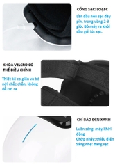 Máy massage đầu gối hồng ngoại kết hợp laser Kenee Massage ST-1101A MN-ST-1101A