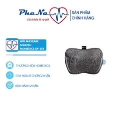Gối massage Shiatsu 3D công nghệ Gel touch sử dụng pin sạc HoMedics SP-135
