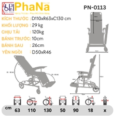 Ghế giường tắm M1 - PN-0113