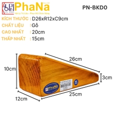 PN-BKD0 - Bục gỗ tập kéo dãn gân gót - PHCN