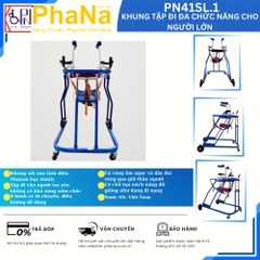 PN41SL.1 - Khung tập đi đa chức năng cho người lớn ( Đai + Gù)