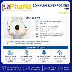 Bộ khung ròng rọc tập kéo tay - PN-BKT