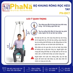 Bộ khung ròng rọc tập kéo tay - PN-BKT