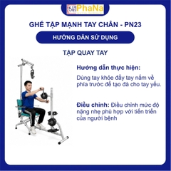 PN23 - Ghế tập mạnh tay chân (3 trong 1)