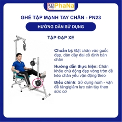 PN23 - Ghế tập mạnh tay chân (3 trong 1)