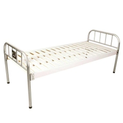 GIƯỜNG Y TẾ ĐƠN GIẢN VỚI ĐẦU GIƯỜNG VÀ CHÂN GIƯỜNG BẰNG THÉP KHÔNG GỈ- ZK03