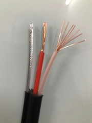 Dây cáp truyền thanh 2CU (7x0.4mm) sợi (đen)