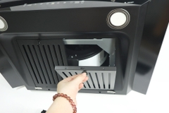 Quạt hút mùi Blueger B-386P , Kính cong, cảm ứng vẫy tay,motor 260W