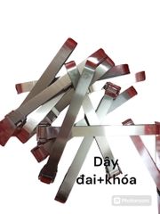 Dây đai+khóa inox