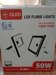 Pha đèn led OLED 50WO/6500K S/Trắng  (1T=10c)