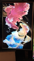 đèn tranh led cảnh cá W7127 (h/a)