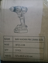 Máy khoan Pin Bentec BT21-13B , 21V (1T=5c)