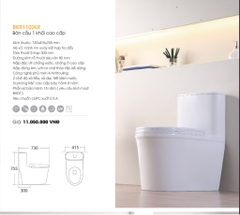 Bồn cầu liền khối Korest BKR1103UF