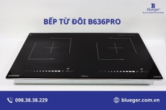 Bếp từ đôi Blueger B636Pro , Madein malaysia,  2200Wx2200W
