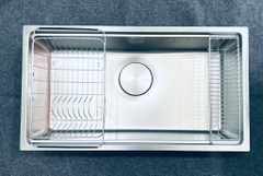 Chậu rửa bát Gento GT04-7843 New inox chống xước