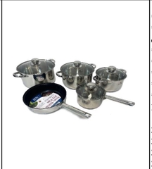 Bộ nồi inox BLUEGER B-N905 (4 nồi +1 chảo)