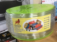 Vòi hơi YOMAX PU Taiwan ALL phi 8 trắng (1c=100m) (bh)