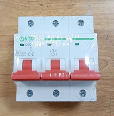 Attomat E-STAR cài 3pha 100a