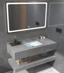 Bộ bàn đá 2 tầng KW 8881 (ko gương)