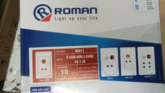 1 công tắc 1 ổ Roman (Ko hạt) R9811(RMA)