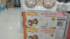 đèn sưởi nhà tắm Vitiko VT01/2 bóng