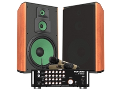 Bộ combo PARAMAX -Loa CBZ2000+âm ly A1000 có hộ trợ mích