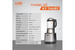 Máy xay sữa hạt UNIE V8S