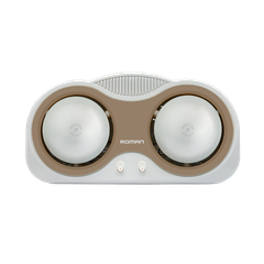 đèn sưởi nhà tắm Roman nano HHL-G203 (2 bóng mờ ) (1t=6c)