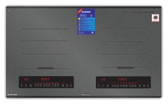 Bếp từ đôi Blueger B9200MA , made in malaysia, kính kanger xám, 2200Wx2200W ,