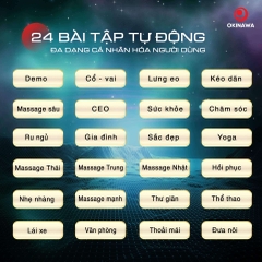 Ghế massage OS835 Brown Okinawa