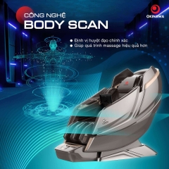 Ghế massage OS835 Brown Okinawa