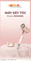 Máy sấy tóc Goldsun GHD2006 (1t=24c)