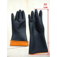 Găng tay chống dầu axit đen Usafety US-GL-L1935