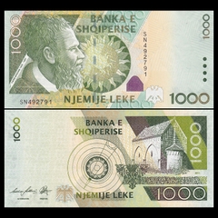 1000 leke Albania 2011