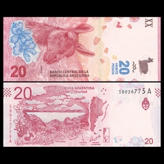 20 pesos Argentina 2017