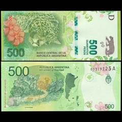 500 pesos Argentina 2016