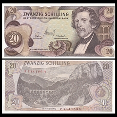 20 schilling Austria 1967