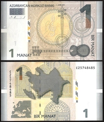 1 manat Azerbaijan 2009