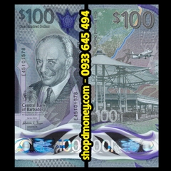 100 dollars Barbados 2022