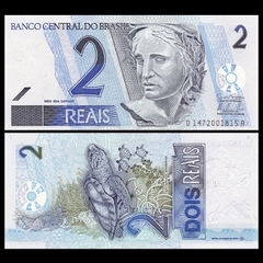 2 reais Brazil 2001