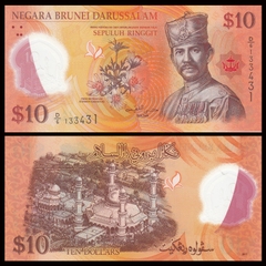 10 ringgit Brunei 2011 polymer