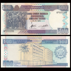 500 francs Burundi 2003