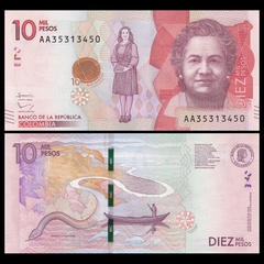 10000 pesos Colombia 2015